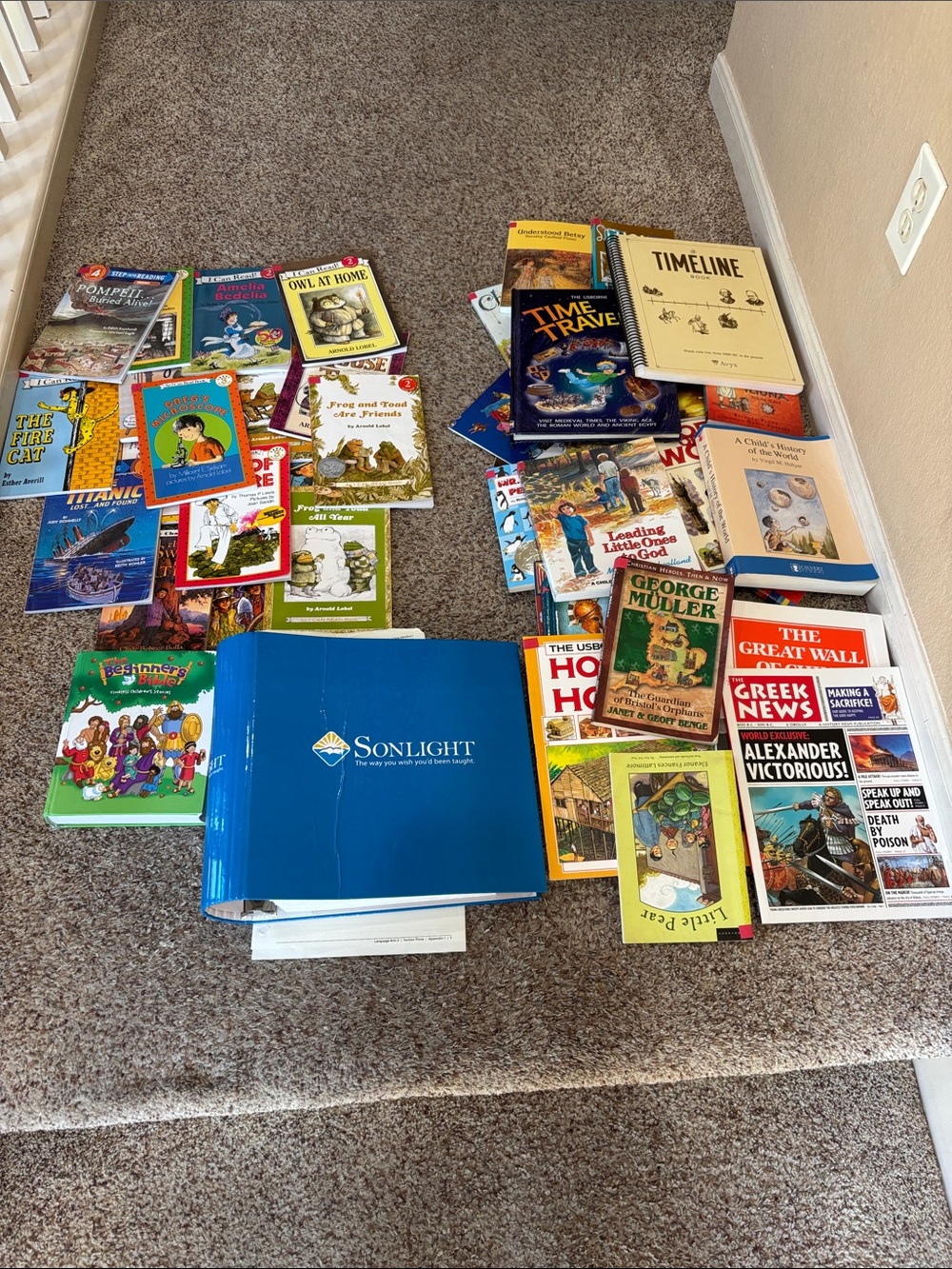 Sonlight history language arts and reading